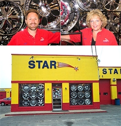Photo of Andy and Paige from Star Tire and Wheels